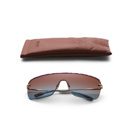 MISSONI Gold/blue Sunglasses
